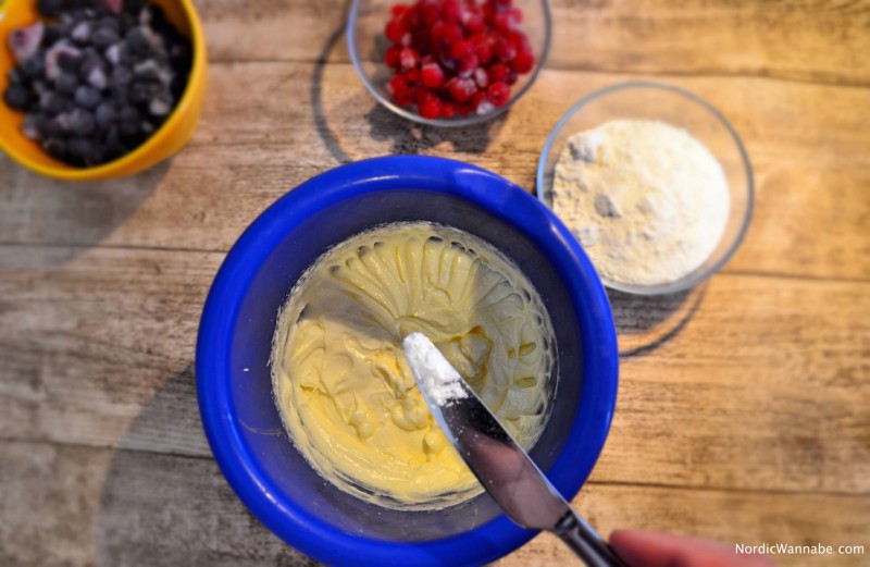 Dänischer Beerenkuchen