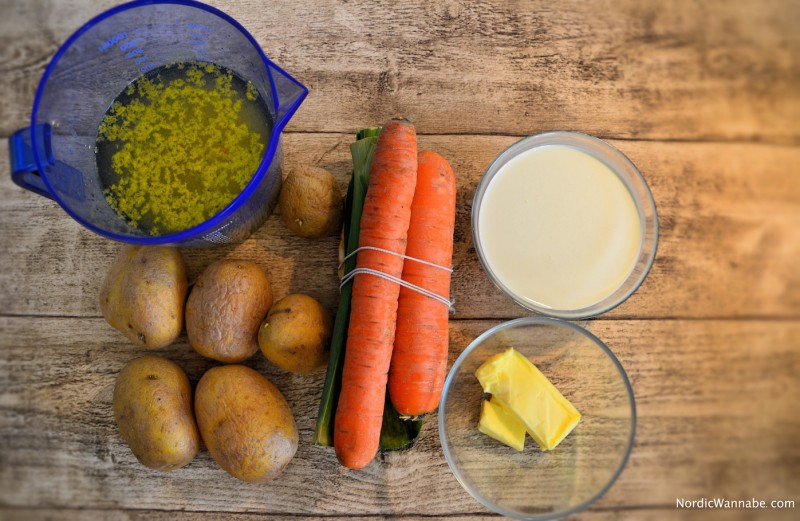 Skandinavische Sommersuppe