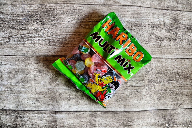 Skandinavien, Blog, HARIBO Multi MIx Weingummi und Lakritz aus Dänemark