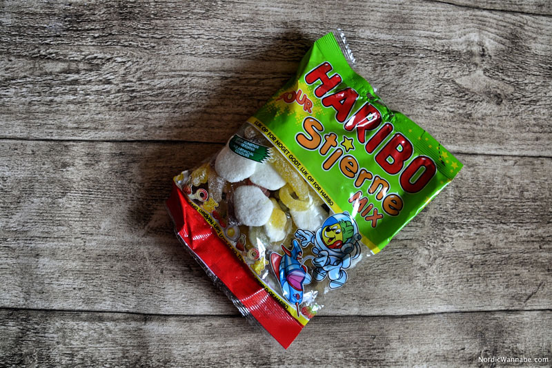 Skandinavien, Blog, Dänemark, Schweden, Norwegen, HARIBO Sour Stjerne Mix Weingummi aus Dänemark