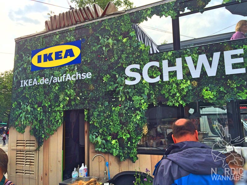 IKEA Food Bus, IKEA, Küche, Sommer, Mittsommer, Urban, Köttbullar , Lachs, Foodtruck, Streetfood, Hannover, Blog, Schweden, Skandinavien, schwedisch, Bahnhof