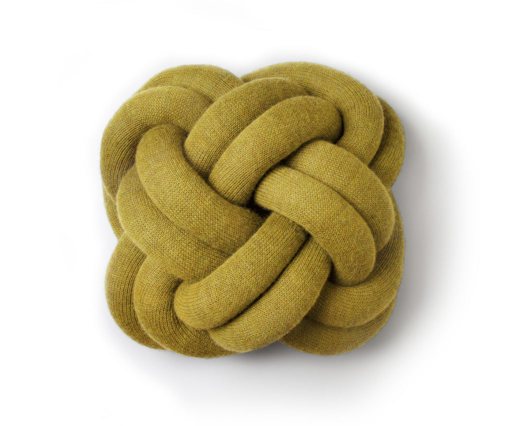 Knoten-Kissen, skandinavisch Kissen, Design House Stockholm, Knot Cushion