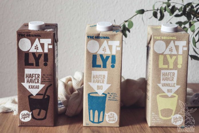 Immer gut schütteln: Oatly Hafermilch-Kakao als ...