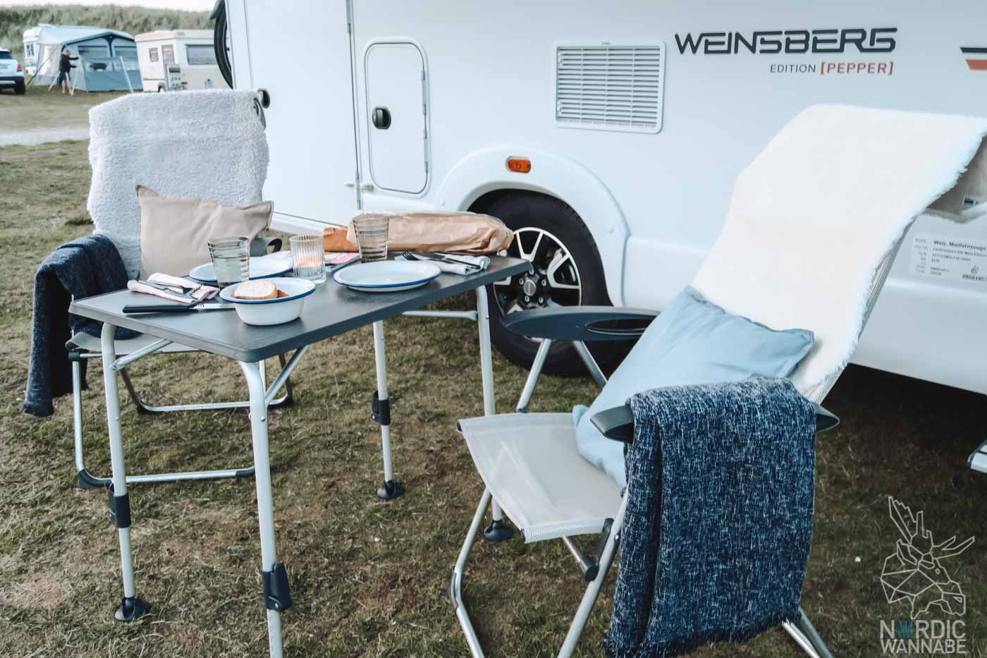 Hygge im Wohnmobil, Skandi-Style, Wohnmobil, Dänemark, Camping