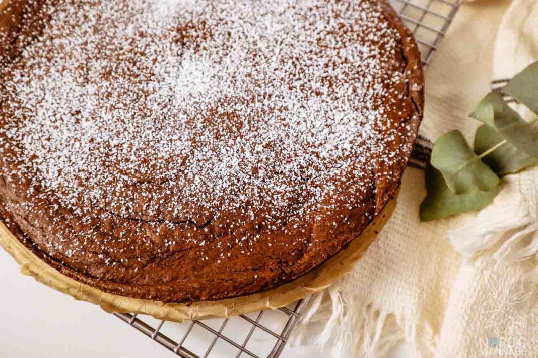 Kladdkaka - Schwedischer Schokokuchen - einfach, saftig, lecker ...