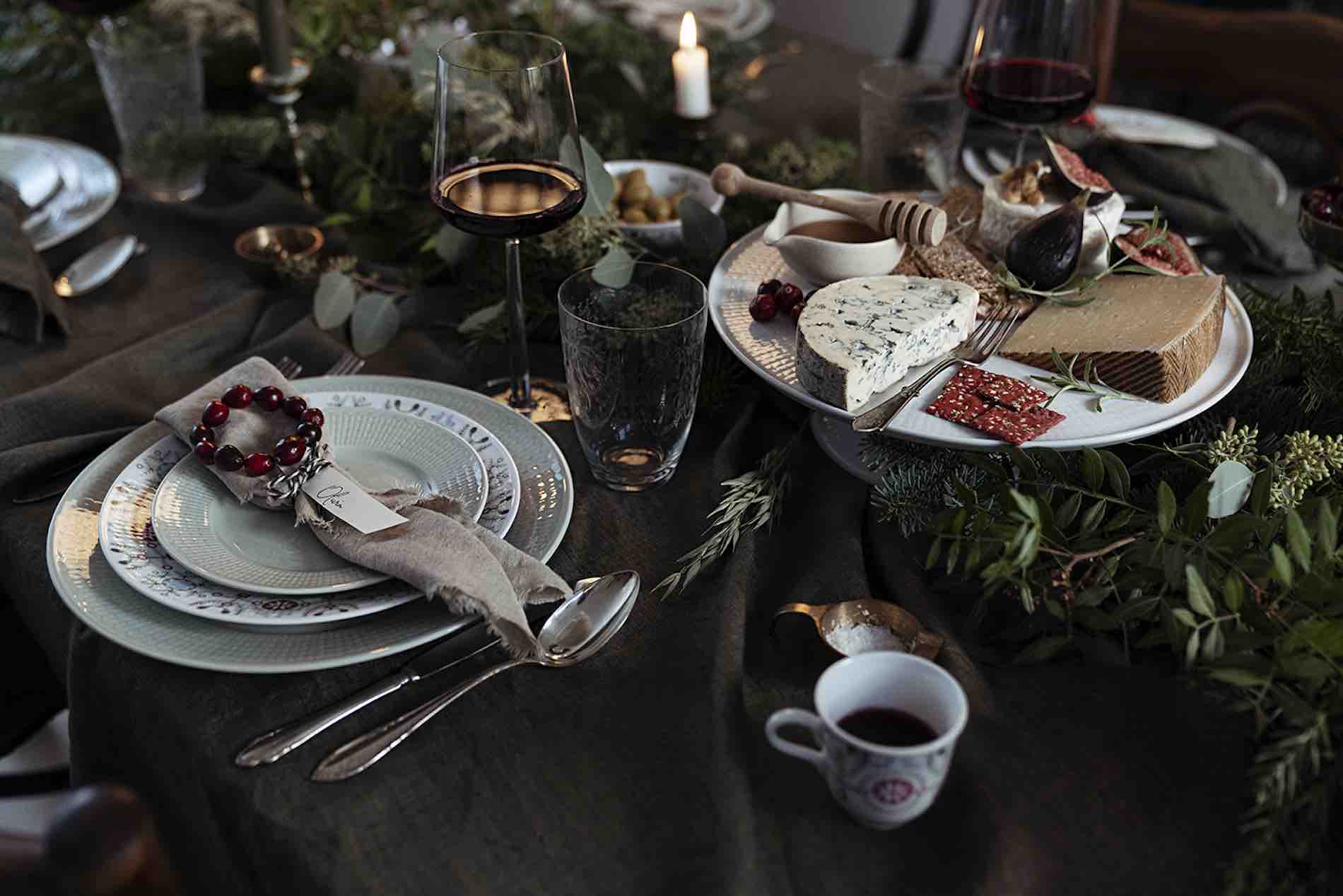 Geschirr Weihnachten, Rörstrand, Schweden, Jul, Swedish Grace Winter, Winterservice, Porzellan